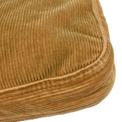 Fendi Brown Corduroy Handbag