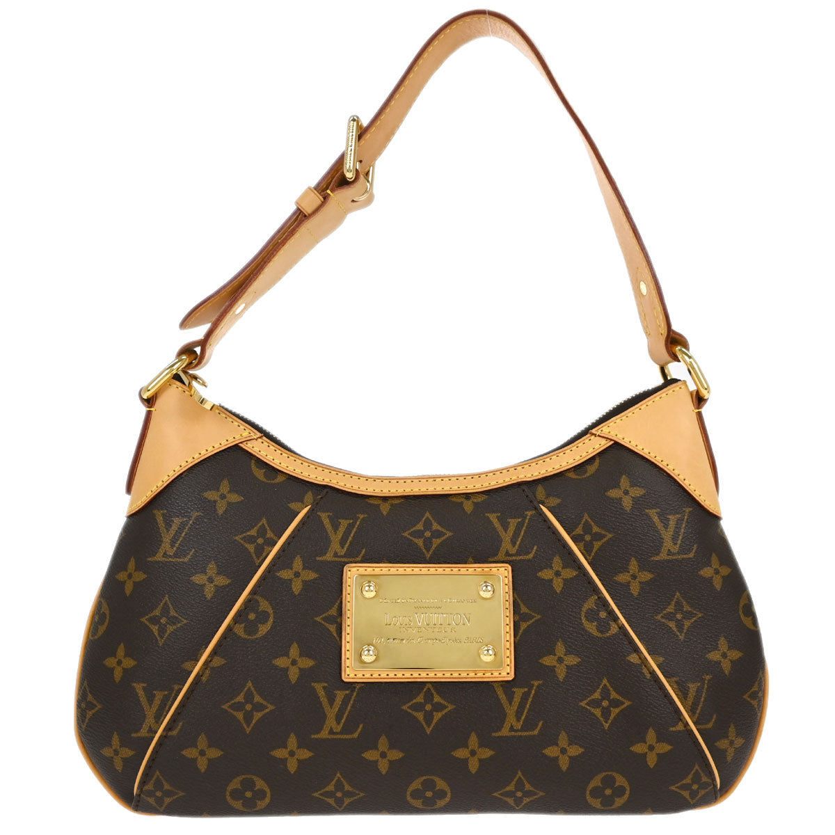 Louis Vuitton Monogram Thames PM Hobo Handbag M56384
