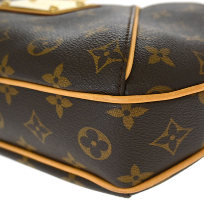 Louis Vuitton Monogram Thames PM Hobo Handbag M56384