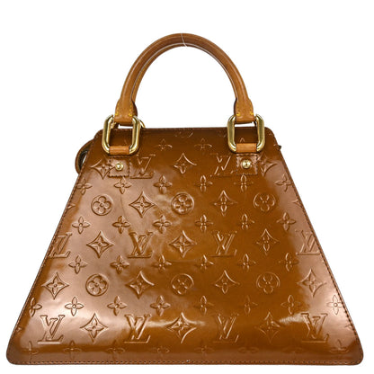 Louis Vuitton Bronze Monogram Vernis Forsyth Handbag M91113