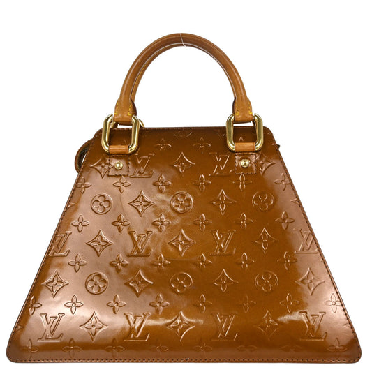 Louis Vuitton Bronze Monogram Vernis Forsyth Handbag M91113