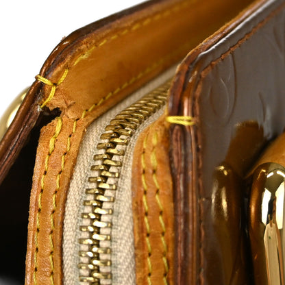 Louis Vuitton Bronze Monogram Vernis Forsyth Handbag M91113