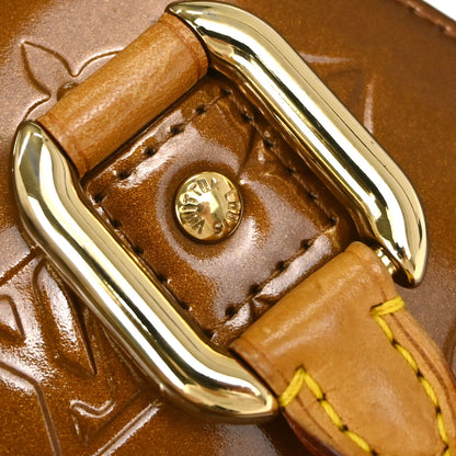 Louis Vuitton Bronze Monogram Vernis Forsyth Handbag M91113