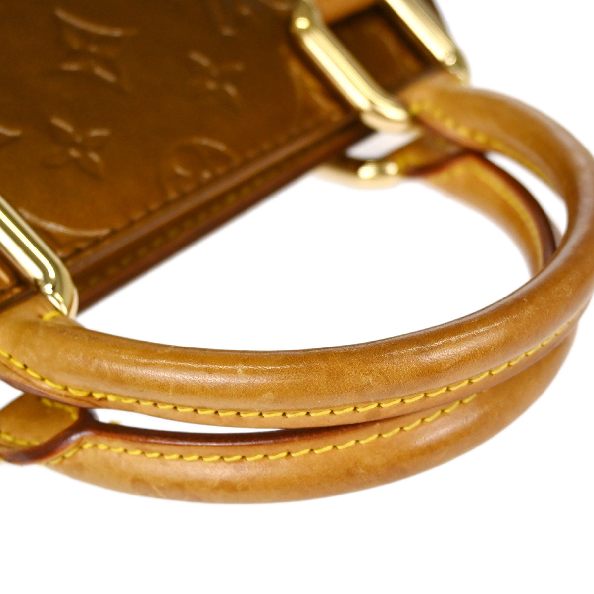 Louis Vuitton Bronze Monogram Vernis Forsyth Handbag M91113
