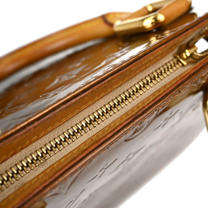 Louis Vuitton Bronze Monogram Vernis Forsyth Handbag M91113