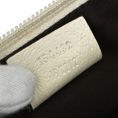 Gucci Beige Canvas GG Handbag