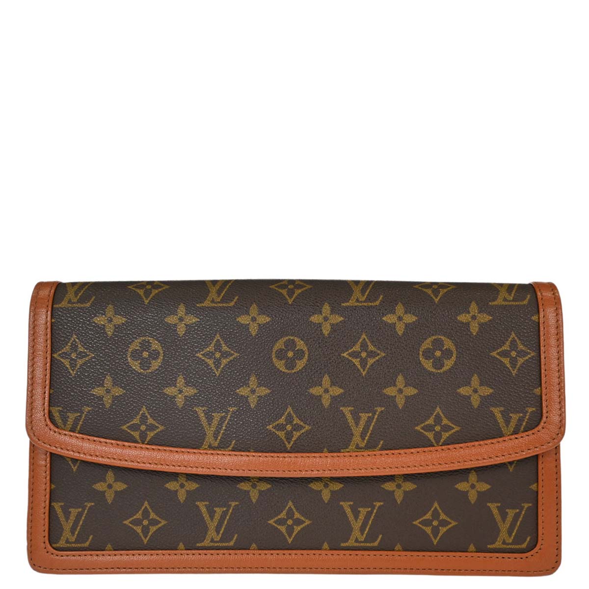 Louis Vuitton Monogram Pochette Dame GM Clutch Bag M51810