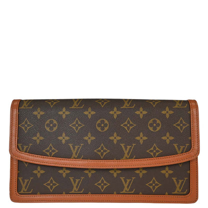Louis Vuitton Monogram Pochette Dame GM Clutch Bag M51810