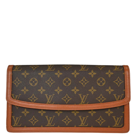 Louis Vuitton Monogram Pochette Dame GM Clutch Bag M51810