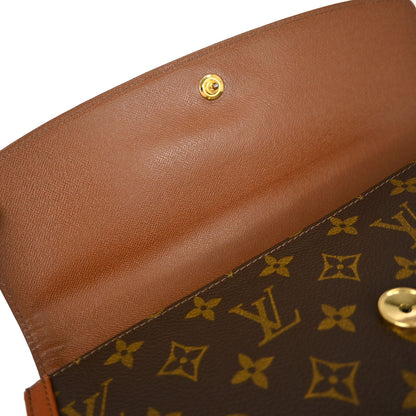 Louis Vuitton Monogram Pochette Dame GM Clutch Bag M51810