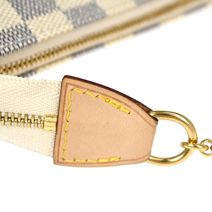 Louis Vuitton Damier Azur Eva 2way Shoulder Chain Handbag N55214