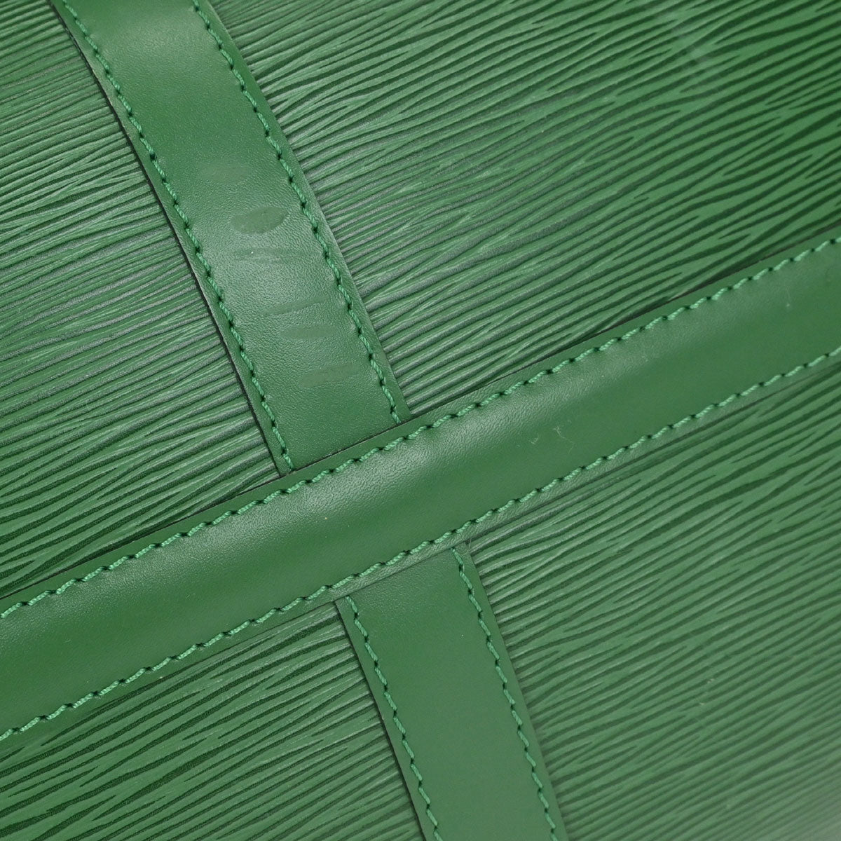 Louis Vuitton Green Epi Keepall 50 Travel Handbag M42964