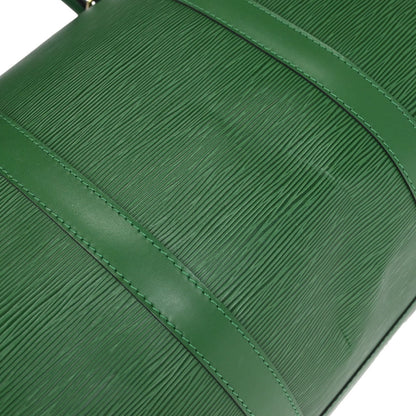 Louis Vuitton Green Epi Keepall 50 Travel Handbag M42964