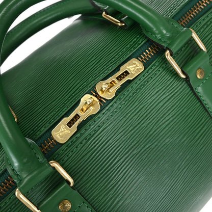 Louis Vuitton Green Epi Keepall 50 Travel Handbag M42964