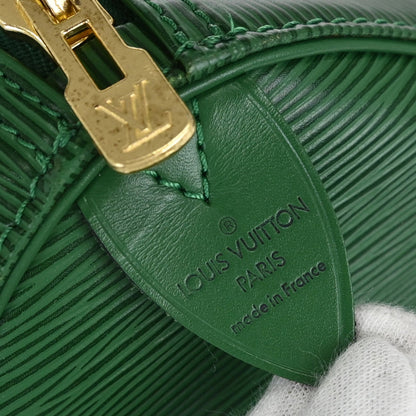 Louis Vuitton Green Epi Keepall 50 Travel Handbag M42964