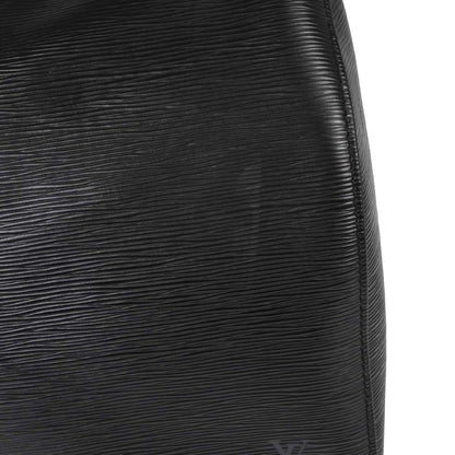 Louis Vuitton Black Epi Keepall 50 Travel Handbag M42962