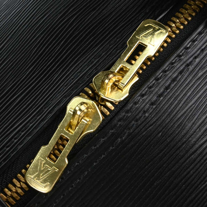 Louis Vuitton Black Epi Keepall 50 Travel Handbag M42962