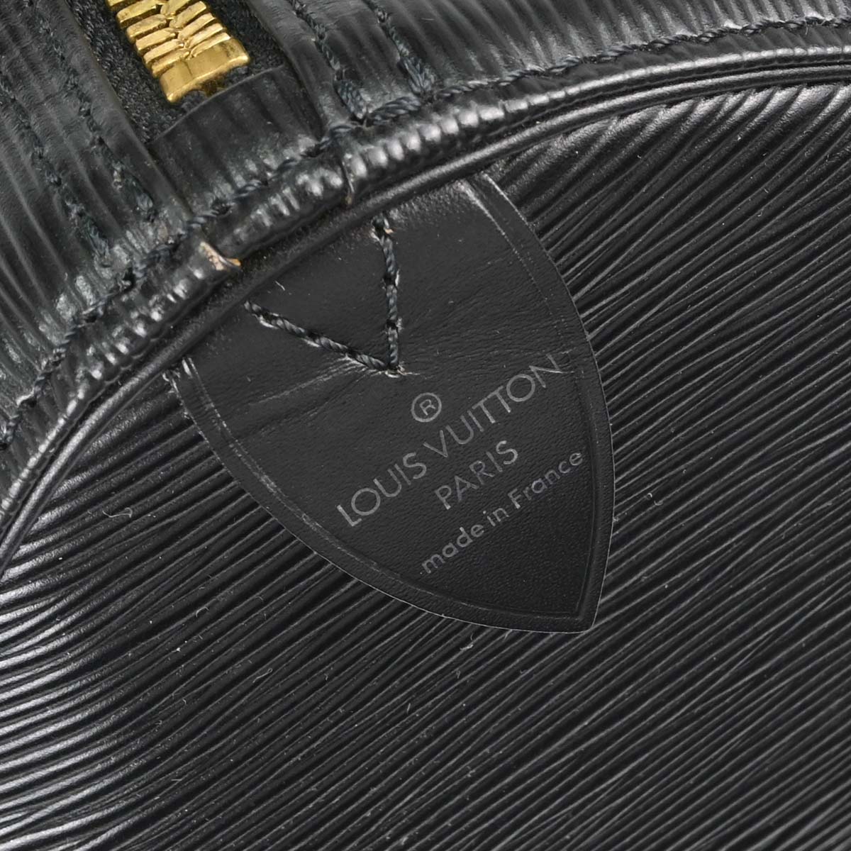 Louis Vuitton Black Epi Keepall 50 Travel Handbag M42962