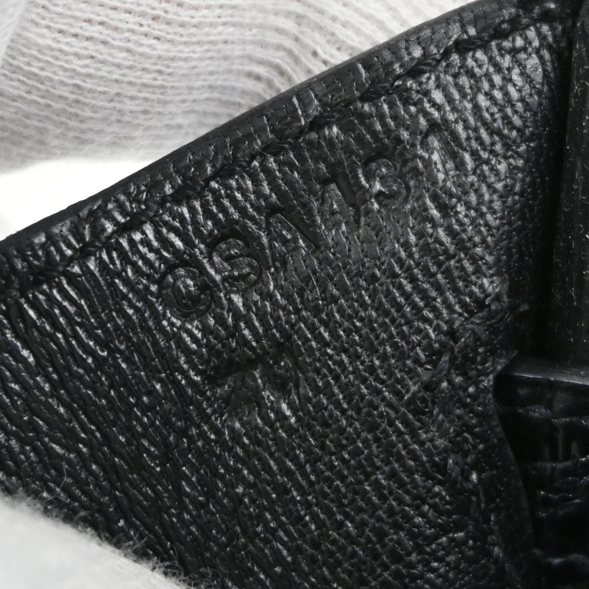 Hermes * Black Porosus Birkin 25 Handbag