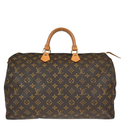 Louis Vuitton Monogram Speedy 40 Duffle Handbag M41522