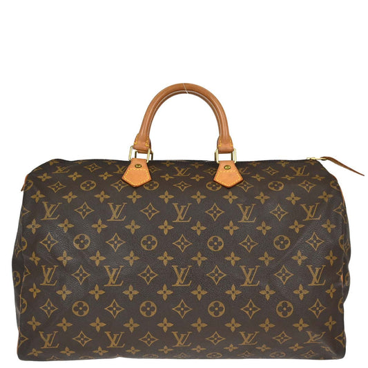 Louis Vuitton Monogram Speedy 40 Duffle Handbag M41522
