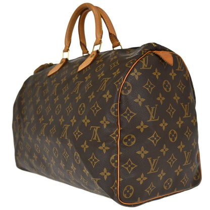 Louis Vuitton Monogram Speedy 40 Duffle Handbag M41522