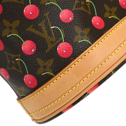 Louis Vuitton Monogram Cherry Bucket PM Tote Handbag M95012