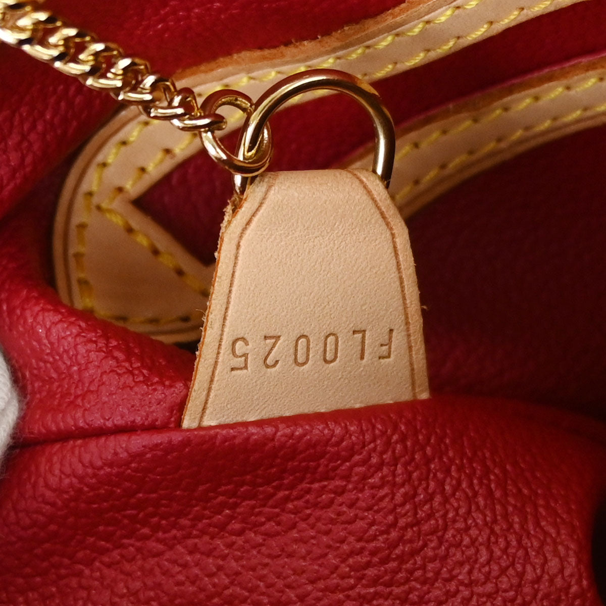 Louis Vuitton Monogram Cherry Bucket PM Tote Handbag M95012