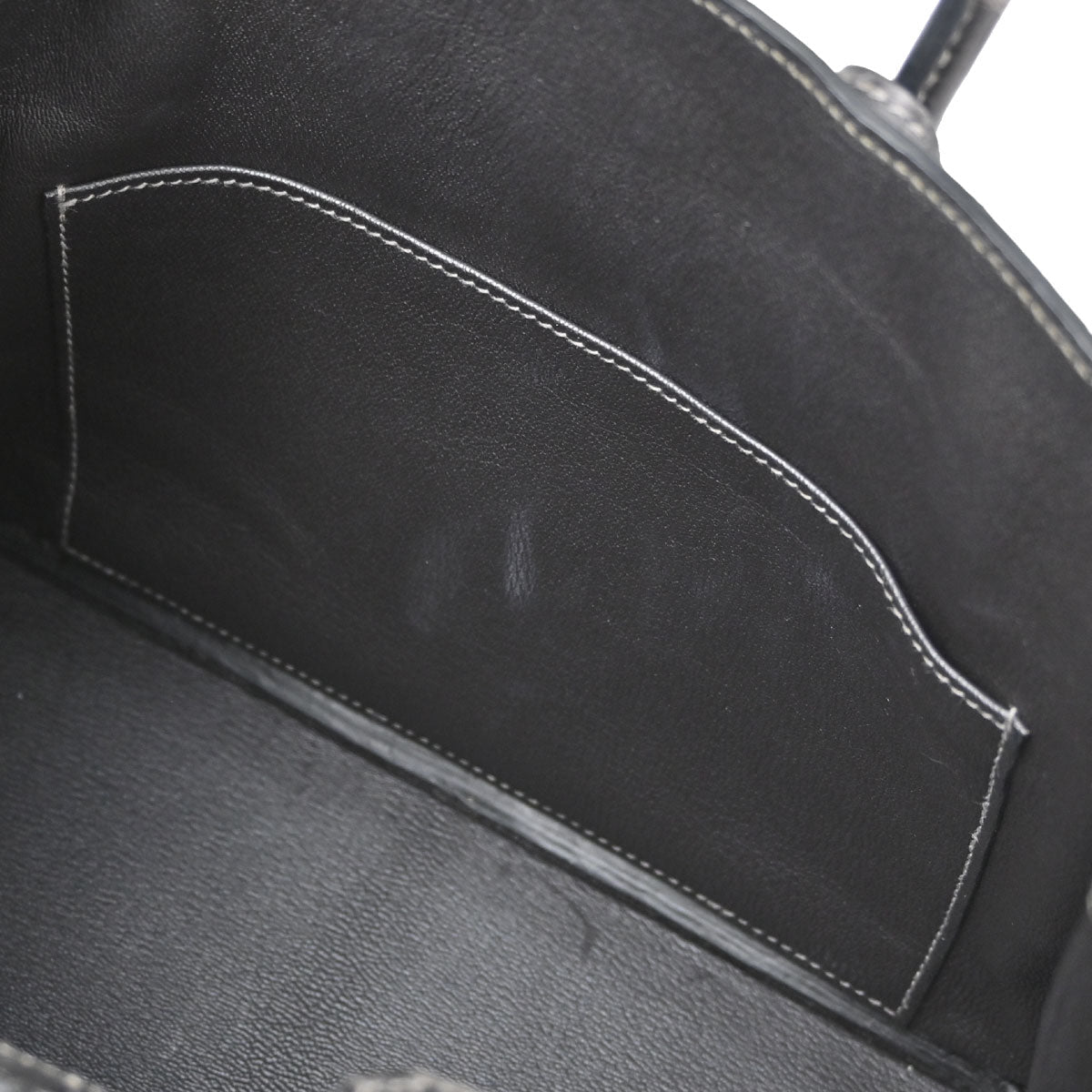 Hermes * Graphite Matt Alligator Birkin 25 Handbag