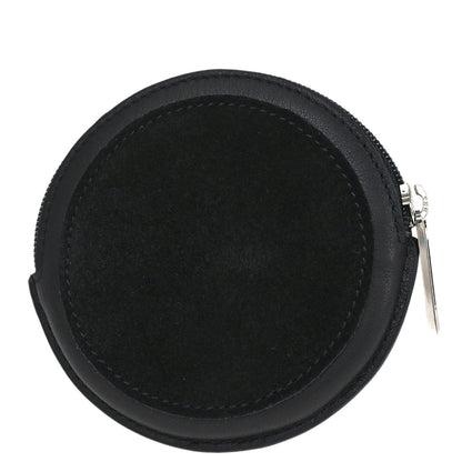 Loewe Black Leather Coin Purse Wallet