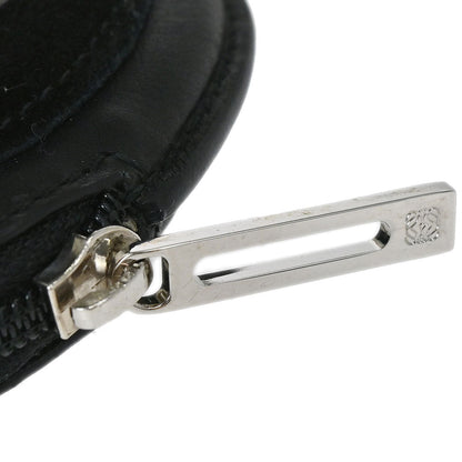 Loewe Black Leather Coin Purse Wallet