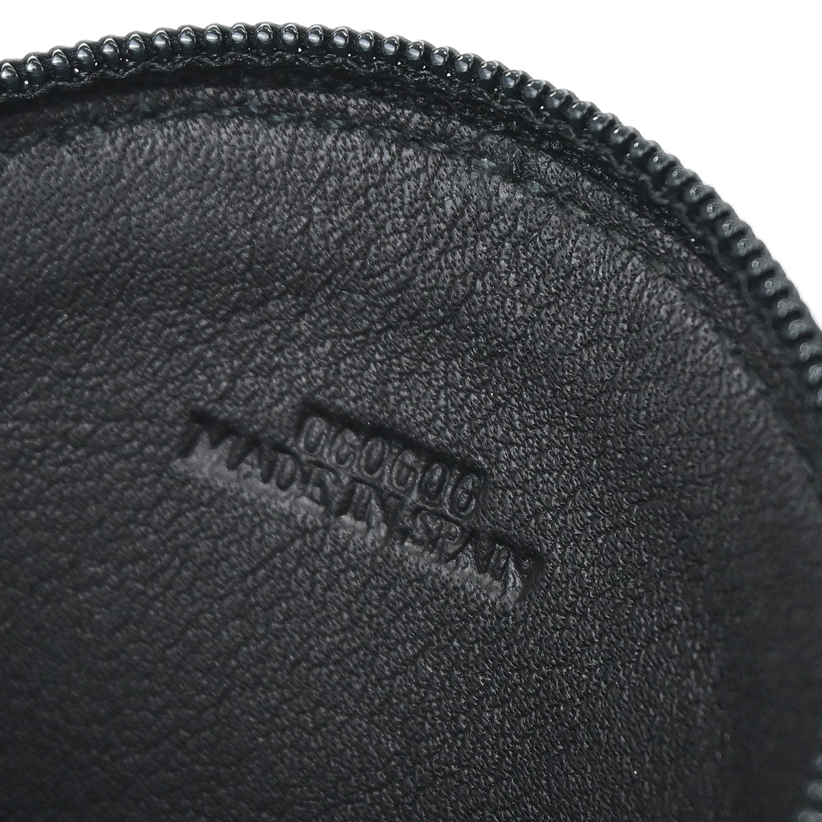 Loewe Black Leather Coin Purse Wallet