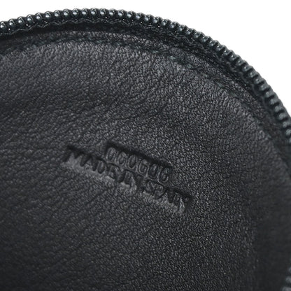Loewe Black Leather Coin Purse Wallet