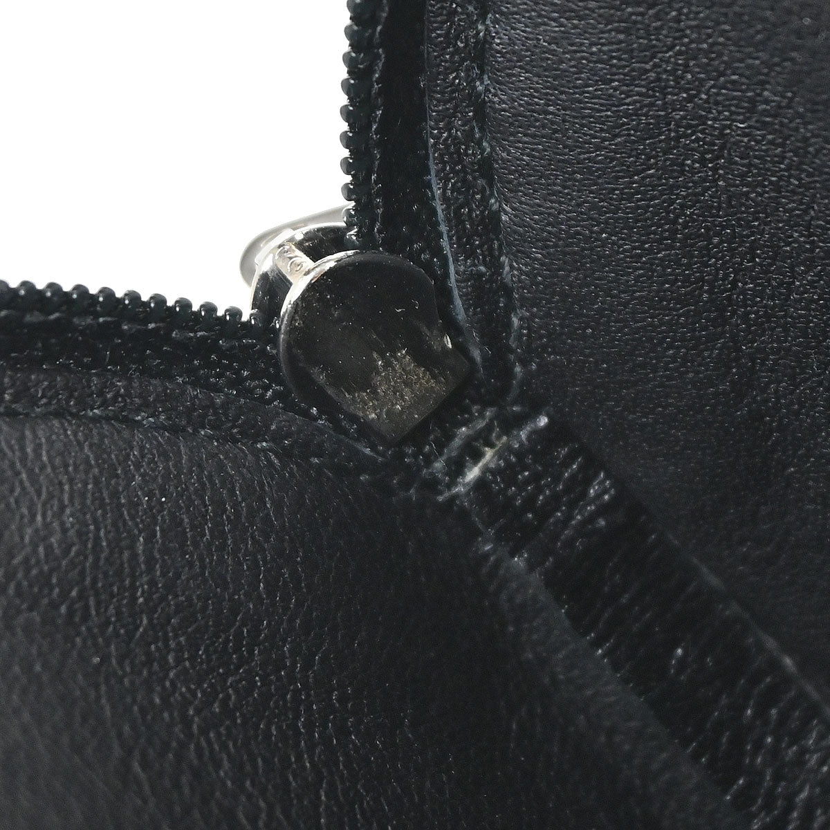 Loewe Black Leather Coin Purse Wallet