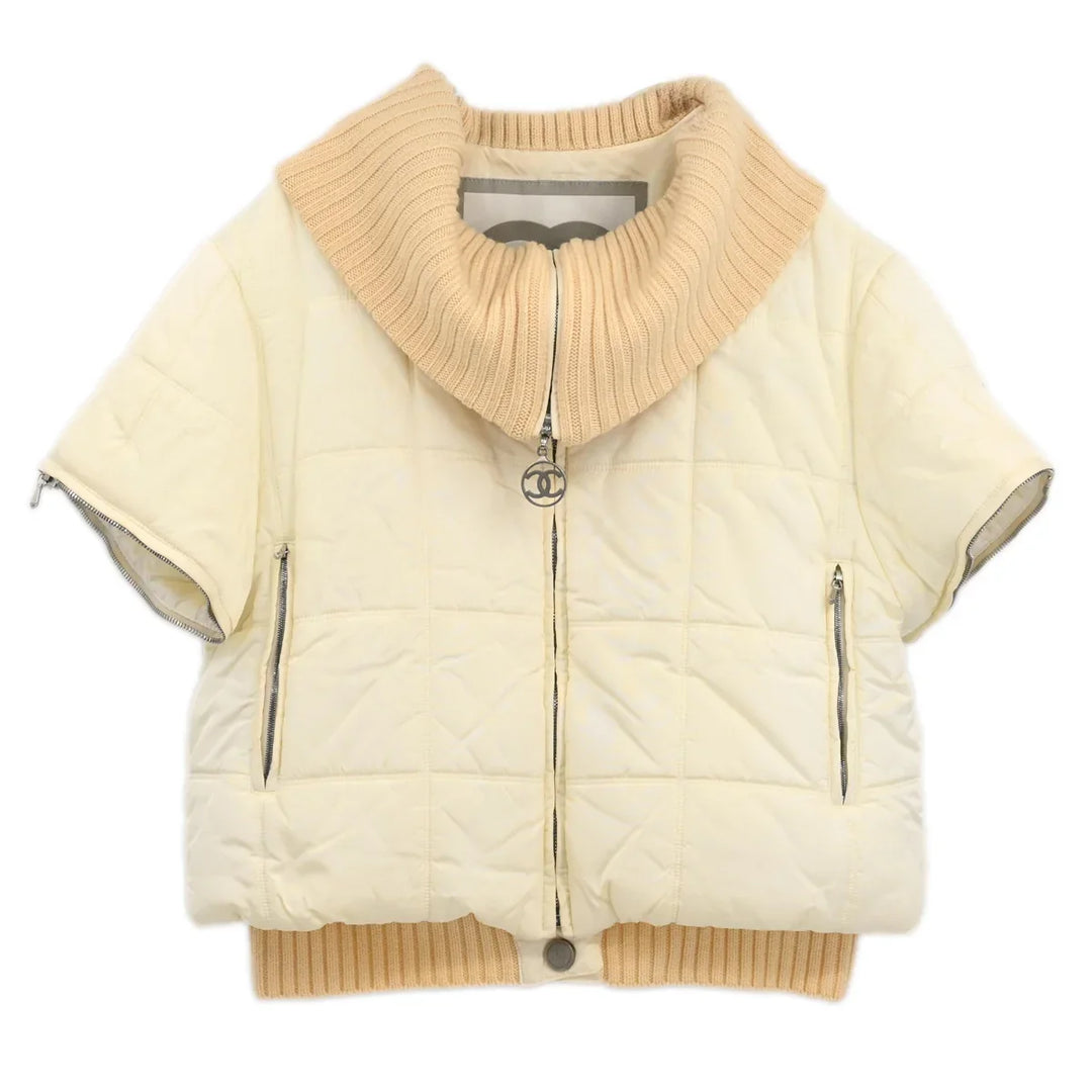 Chanel 2000 Sport Line Zip Up Jacket White #40 – AMORE