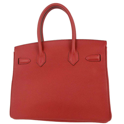 Hermes 2017 Ruby Togo Birkin 30 Handbag