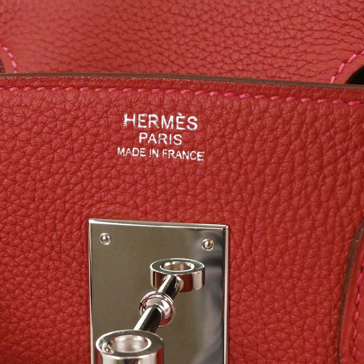 Hermes 2017 Ruby Togo Birkin 30 Handbag