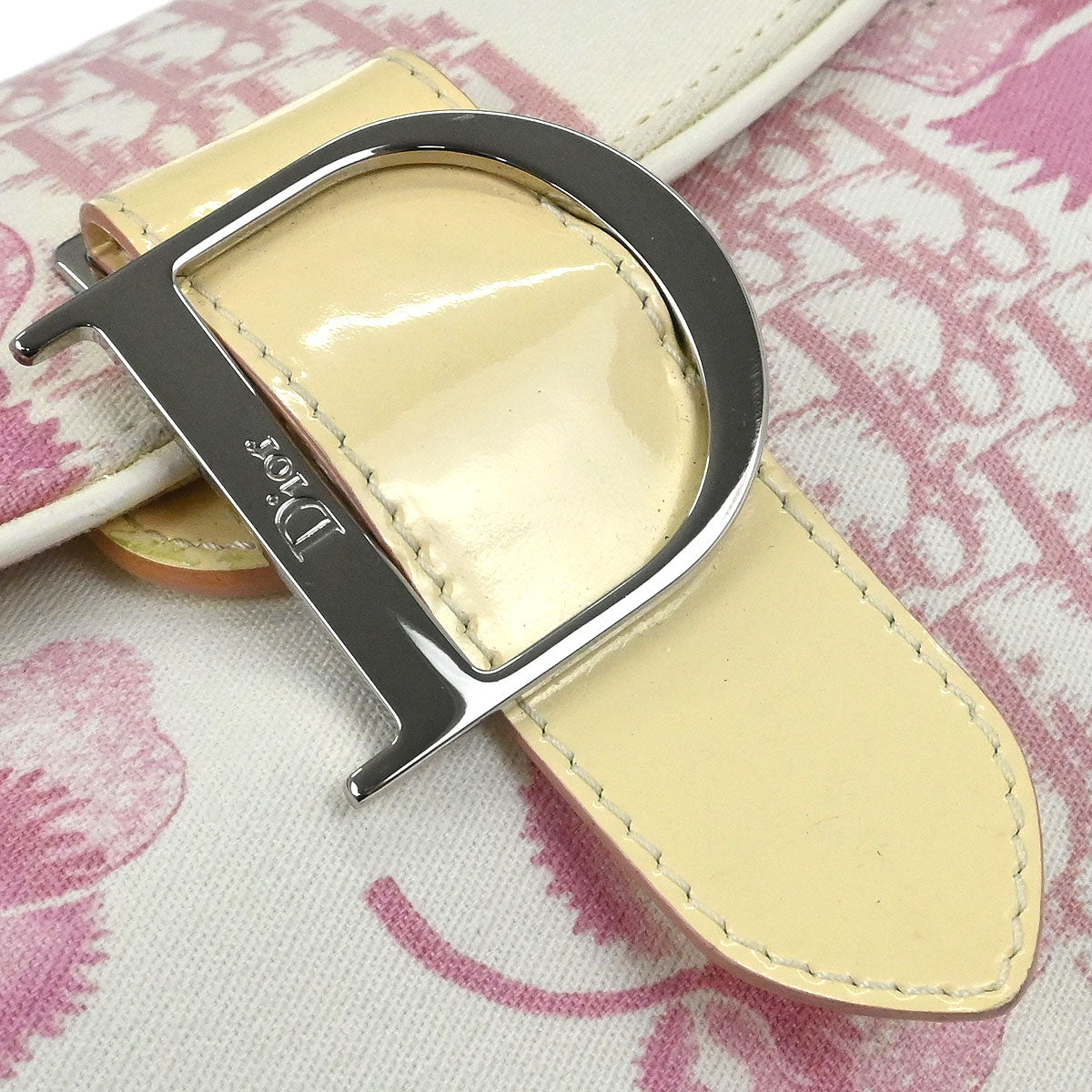 Christian Dior White Pink Handbag