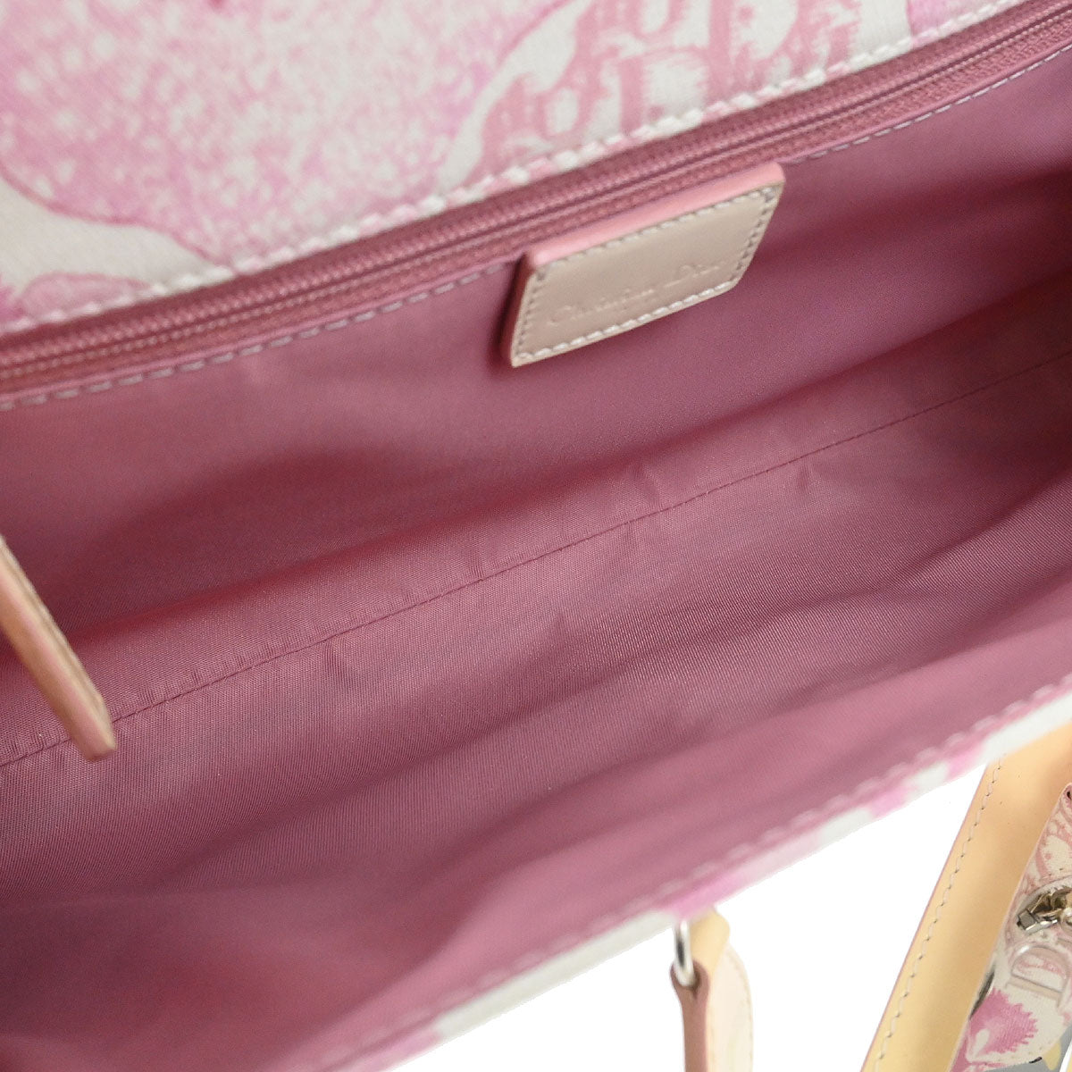 Christian Dior White Pink Handbag