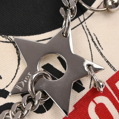 Christian Dior Red White Hardcore Pierced Shoulder Bag