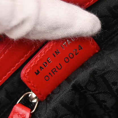 Christian Dior Red White Hardcore Pierced Shoulder Bag