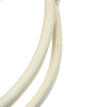 Chanel 2005-2006 White Canvas Calfskin Fringe Tote Handbag