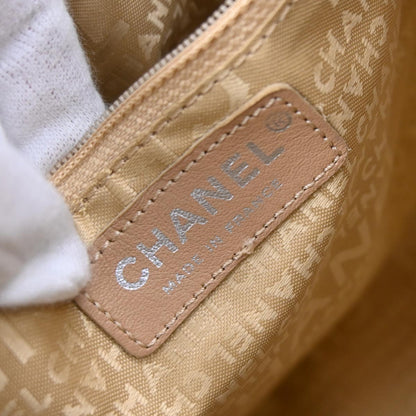 Chanel 2005-2006 White Canvas Calfskin Fringe Tote Handbag