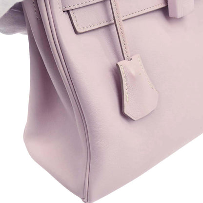 Hermes Rose Dragee Swift Kelly 25 Retourne 2way Shoulder Handbag