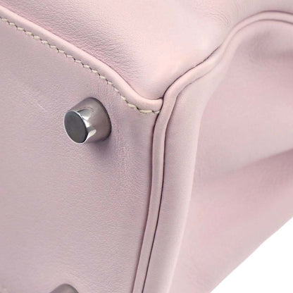 Hermes Rose Dragee Swift Kelly 25 Retourne 2way Shoulder Handbag
