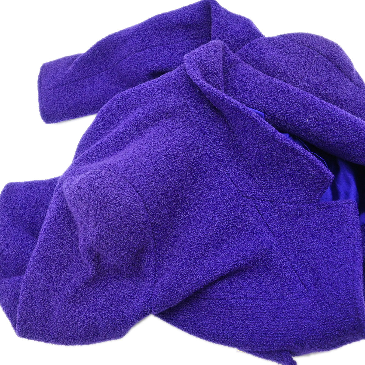 Chanel 1995 Setup Suit Jacket Skirt Purple #36