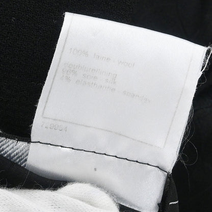 Chanel 2005 Emblem Double Breasted Jacket Black #38