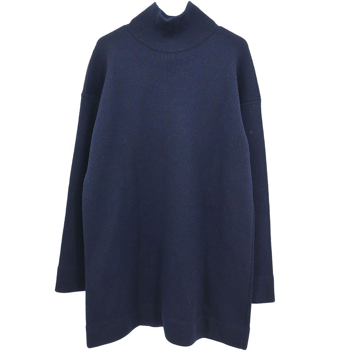 Chanel 1994 Sweater Knit Top Navy #42