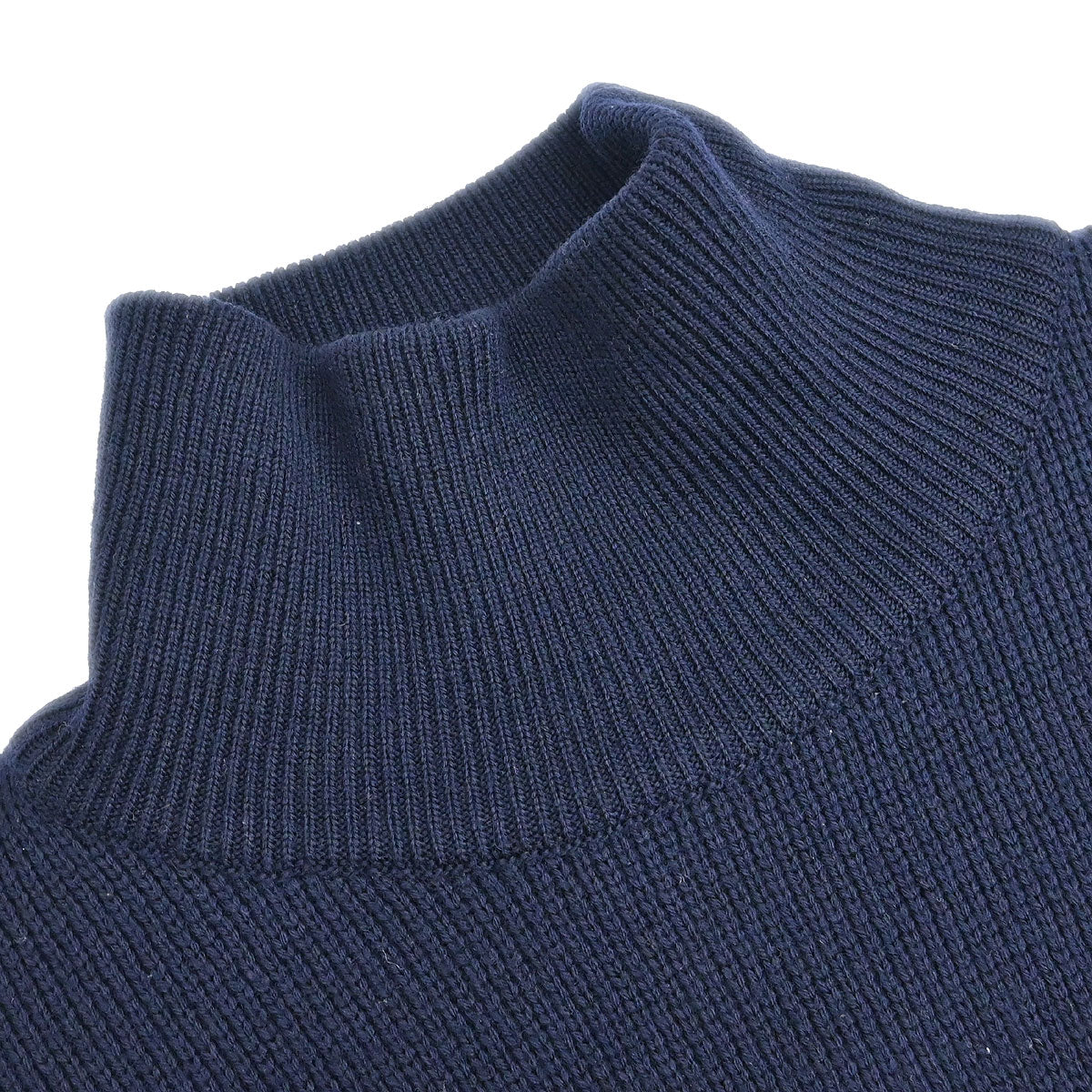 Chanel 1994 Sweater Knit Top Navy #42