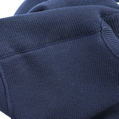 Chanel 1994 Sweater Knit Top Navy #42